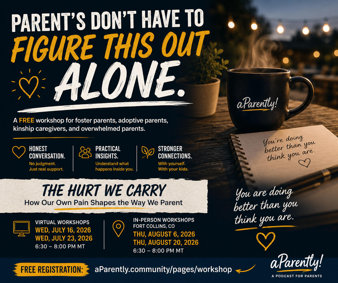 Free Workshop: The Hurt We Carry